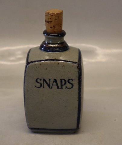 Snaps 11.5 cm uden korkprob  Christine gråt og blåt Stentøjs Spisestel Knabstrup