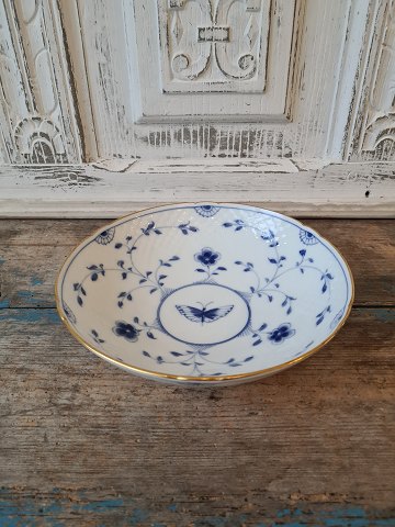 B&G Butterfly Kipling with gold rim bowl