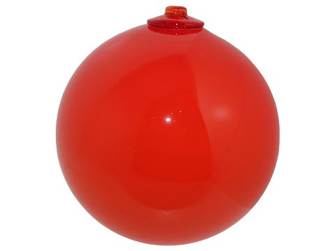 HolmegaardLarge orange / red decoration ball 7 cm.
