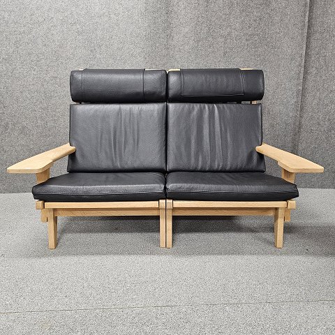Wegner sofaGE 375Eg og læder