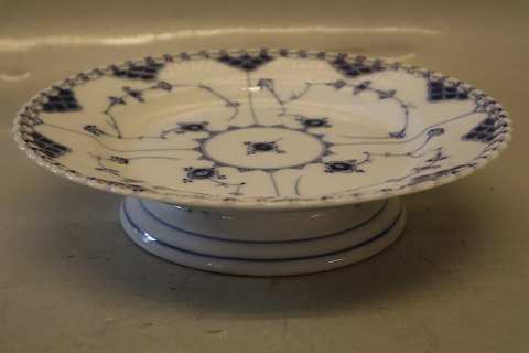 Antik 1092-1 Kagefad på lav fod 5.5 x 23 cm  ca 1886 malerinde 24 Anna Lykke Royal Copenhagen Musselmalet Helblonde