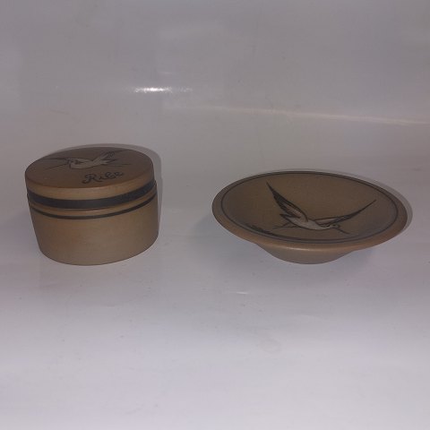Souvenir from Ribe: L. Hjorth bowl and bowl