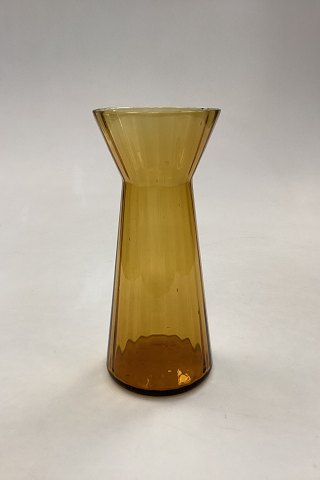 Gult Hyacintglas Holmegaard / Kastrup / Fyens Glasværk