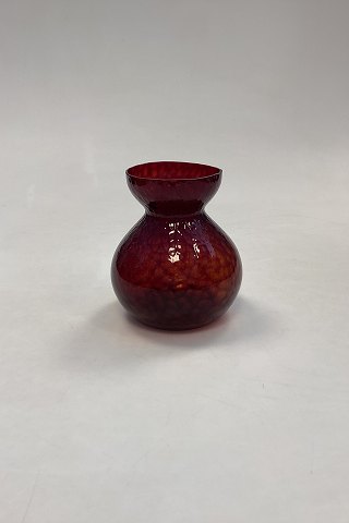 Orangebrunt Hyacintglas Holmegaard / Kastrup / Fyens Glasværk