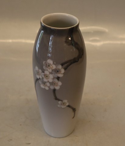 B&G 56 B Art Nouveau Thin Vase with berry flowers 17.4 cm B&G Porcelain