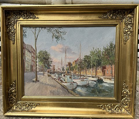 Theodor Ulrichsen: Kanal-parti fra København