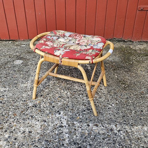 Retro puf af bambusog stof34x51 cm