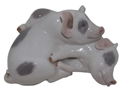 Royal Copenhagen figurTo grise
