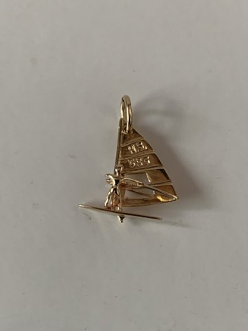 Charm in 14 carat gold, for bracelet or necklace. Stamped 585.