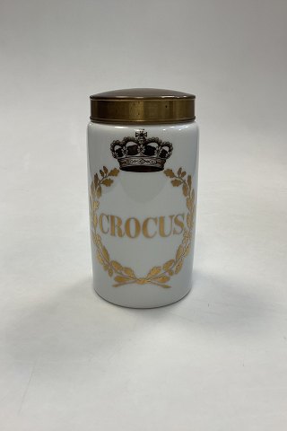 Royal Copenhagen Crocus Apotekerkrukke - Særudgave for Danmarks Apotekerforenings 150 års jubilæum