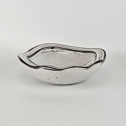 Kähler/Hammershøiskål med bølget kant20,5 cm