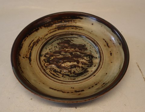21212 RC Bowl with Eider bird 18.5 cm , KK, April 1954 Royal Copenhagen Art Pottery