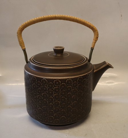 656 Tekande, stor 18 x 21.5 cm + basthank 1,5 l Umbra Brun udgave af  AZUR Quistgaard for B&G / Nissen Kronjyden Stoneware