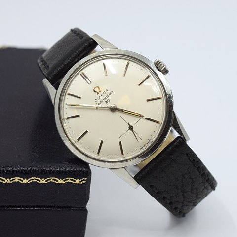 Omega; Seamaster wristwatch in steel, 1963