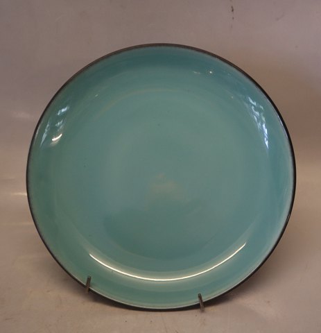 Cake dish 24 cm   Oestersoe (Baltic Sea) green & black Retro from Soeholm