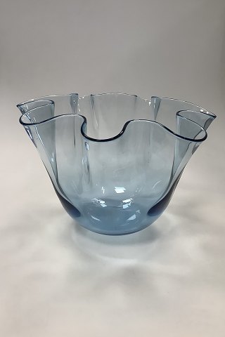 Holmegaard Laguna vase i blå 