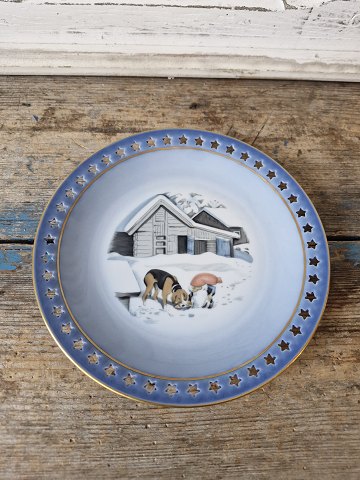 B&G Harald Wiberg Julestel kagetallerken no. 3502/616