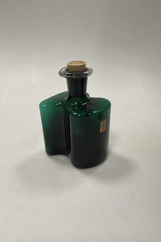 Holmegaard Hivert Dram Flask green