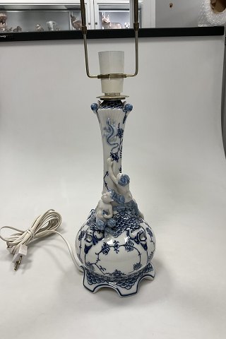 Royal Copenhagen Blue Fluted Full Lace Lamp / bottom part for 5-armed Candlabra No 1006
