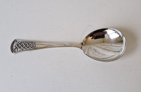 Silver serving spoon from 1959 - 19.5 cm.