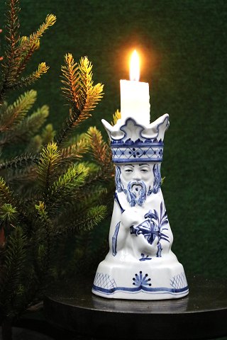 Royal Copenhagen Tranquebar lysestage af Baltazar , en af"De hellige 3 Konger"RC# 3057/1158...
