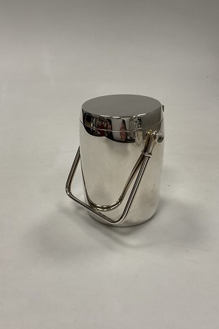 Georg Jensen Sterling Sølv Marmelade Krukke med Emajle af Magnus Stephensen No. 1005
