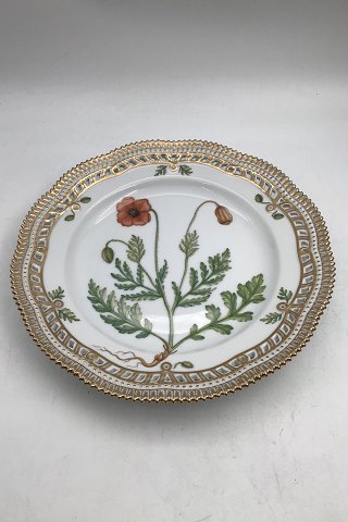 Royal Copenhagen Flora Danica tallerken med gennembrudt kant No 20/3553 eller 637