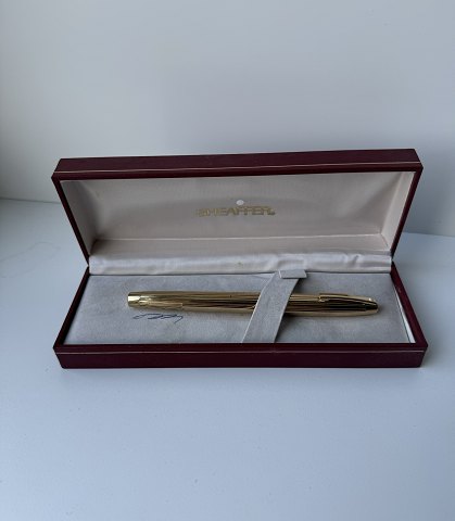 Guld-double Sheaffer fyldepen med original æske
