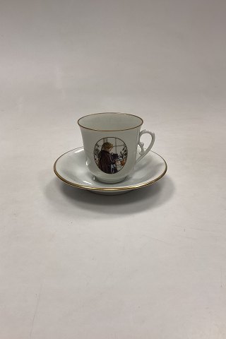 Bing and Gr�ndahl Carl Larsson Coffee cup and saucer No. 4505 / 305 Motif 5