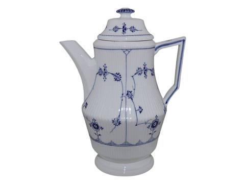 Musselmalet RifletSjælden kaffekande fra 1898-1923