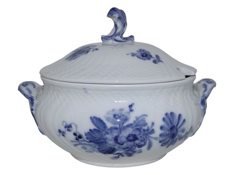 Blå Blomst SvejfetSjælden lille suppeterrin #1747