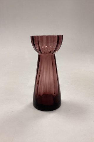Violet Blomsterløg Vase Holmegaard / Kastrup / Fyens Glasværk