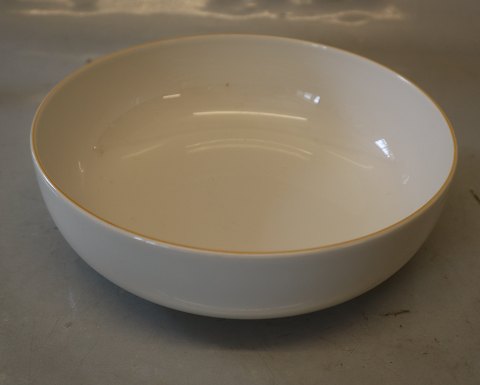 Gul Kant 3092 Lav skål 21 x 6,5 cm (577) Årstiderne   4 ALL Seasons Gul Top Royal Copenhagen