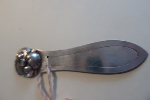 Antik pengeclips / bogmærkeSølvStemplet 830S F.S.H.  F.S.H er sølvsmeden Fritz S. Heimburger(1898-1948),  Med navn indskrevet : FrodeL: 8cm  B: 1,8cm