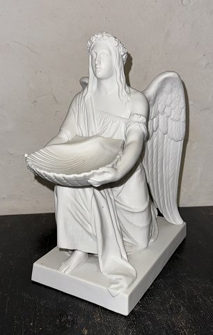 B&G Bisquit figurine of the Angel of Baptism by Thorvaldsen
