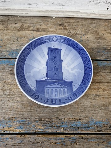 Royal Copenhagen juleplatte 1949