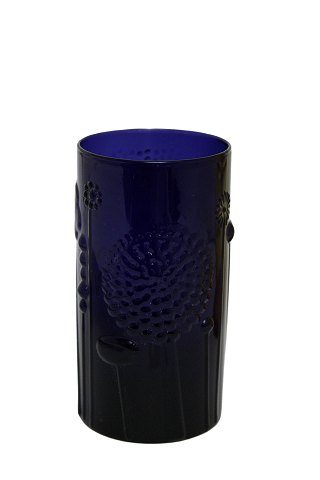 Blå Flora vase, Iittala