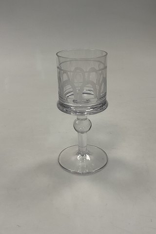 Kosta Boda Husar Hvidvinsglas af Bertil Vallien