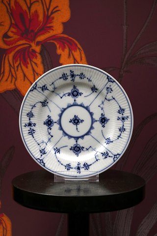 Royal Copenhagen , Musselmalet Riflet dessert tallerkner.Dia.: 15,5cm...