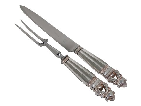 Georg Jensen KongeForskærersæt 24,0/28,5 cm.