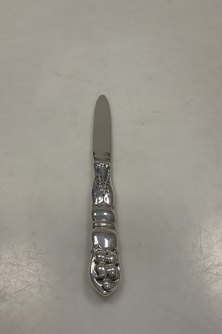 Georg Jensen Sølv Ornamental Brevkniv No. 135