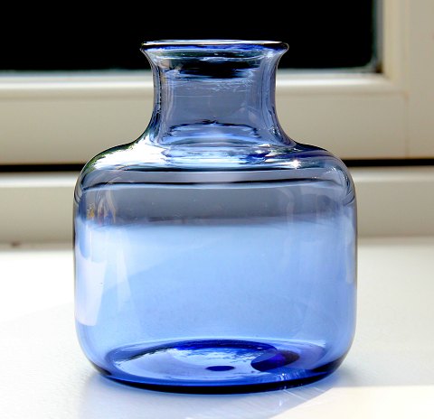 Vase, Safir, Holmegaard