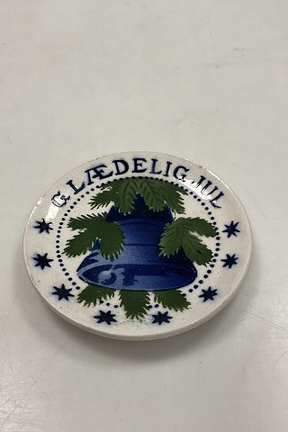 Royal Copenhagen 2010 Plaquette Glædelig Jul med farve