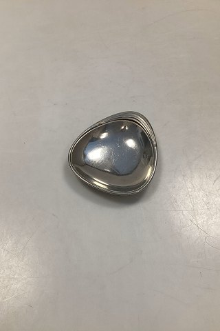 Just Andersen Dråbeformet Skål af Støbt Tin, No. 2575