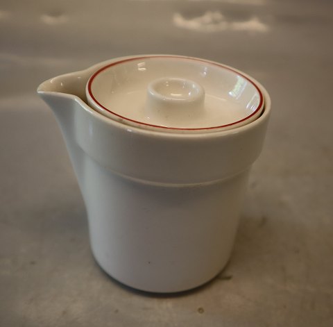 RØD Kant 3062 Flødekande 8 cm med låg (388) Årstiderne   4 ALL Seasons RØDTop Royal Copenhagen