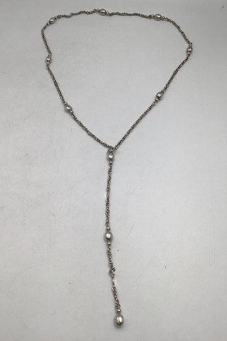 Georg Jensen Sterling Sølv Halskæde