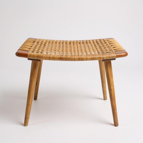 Skammel - Teaktræ - Sjeneflet - Dansk Design - 1960erne