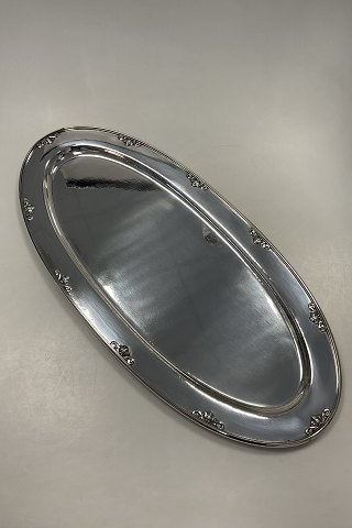 Georg Jensen Sterling Sølv Konge Fiskefad No. 642 U