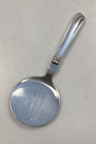 Dansk Dobbeltriflet Sølv Serverings Spatel