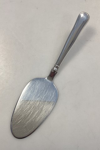 W and S Sørensen Double Fluted Silver Cake SpatulaMeasures: 15 cm / 5.91 inch